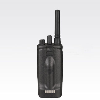 MOTOROLA XT460 HFG PMR446 IP55 mit Display best. aus Funkgerät + Holster mit Gürtelclip + LiIon-Akku 2.200mAh + 230V Ladegerät