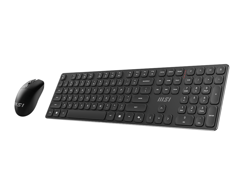MSI FORGE K-210 Keyboard-Maus Combo, wireless