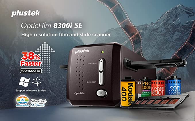 plustek OpticFilm 8300i SE Diascanner