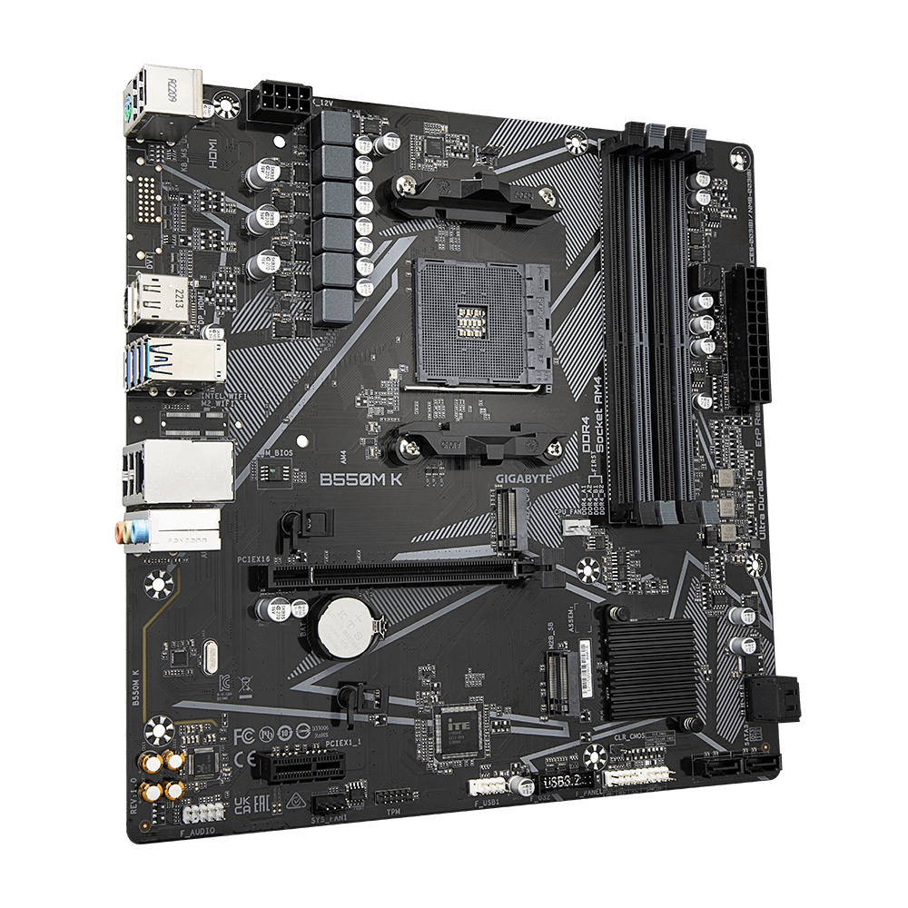 B550M K, Mainboard