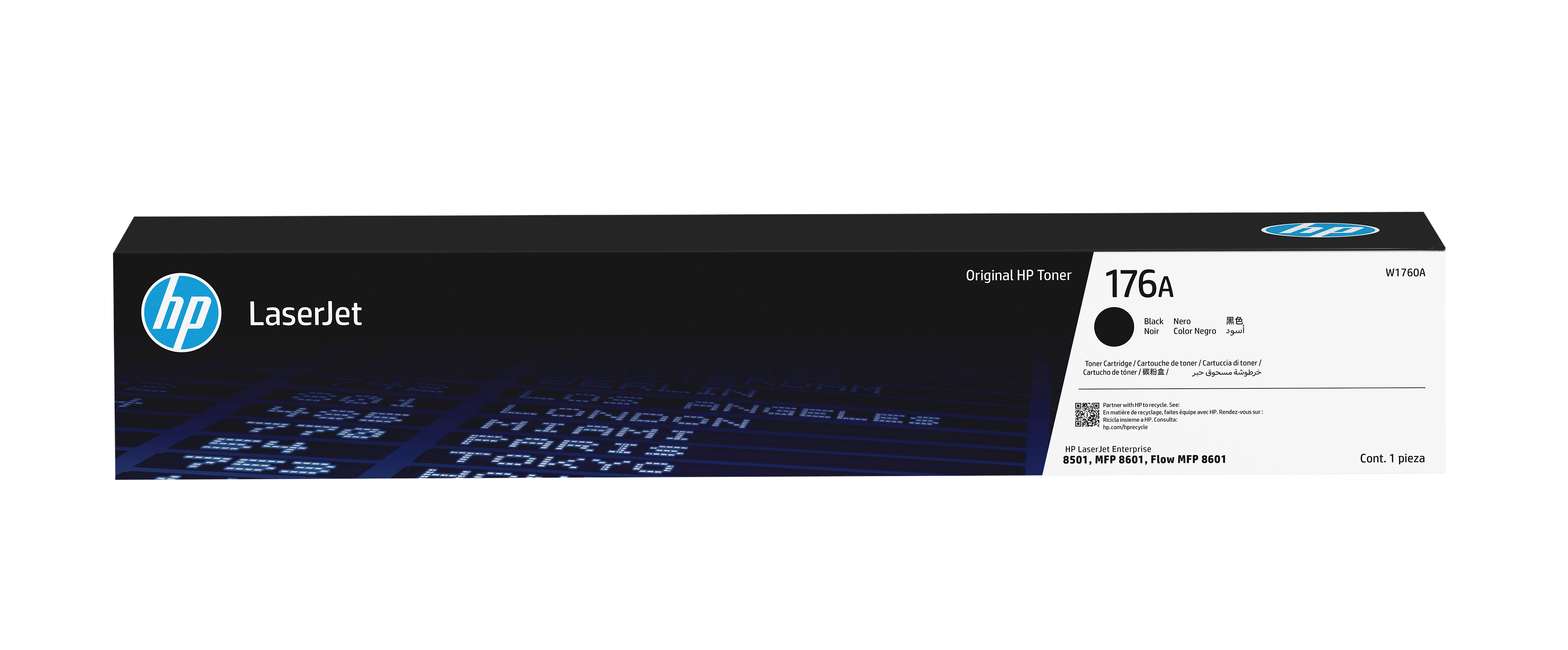 HP 176A (W1760A) schwarz Tonerkartusche
