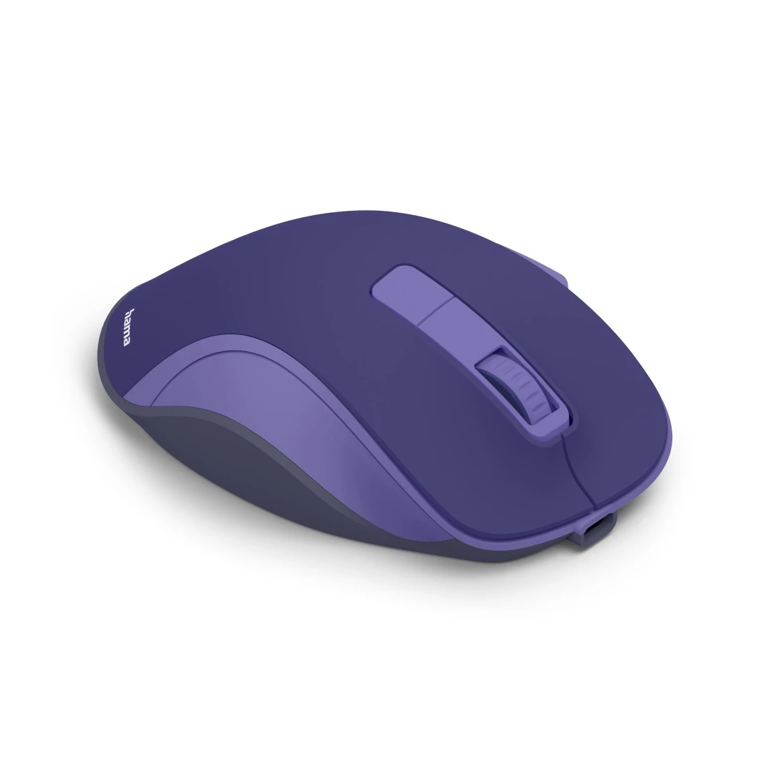 hama WM-500 Maus ergonomisch kabellos blau