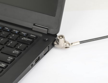 MANHATTAN Laptopschloss mit Schlüssel Nano-Sicherheitsslot