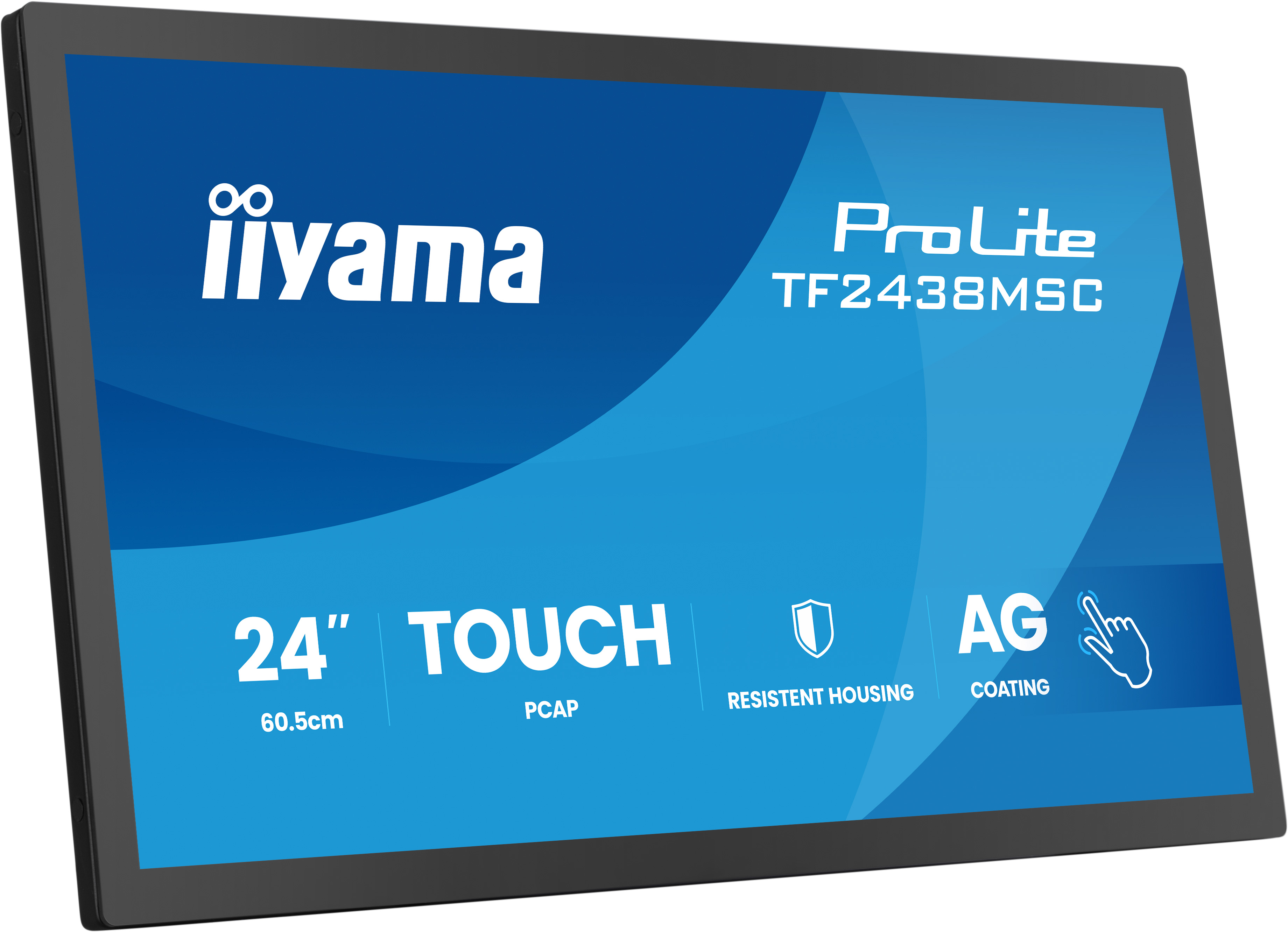 IIYAMA 60.5cm (23,8) TF2438MSC-B2 16:9 M-Touch HDMI+2xUSB