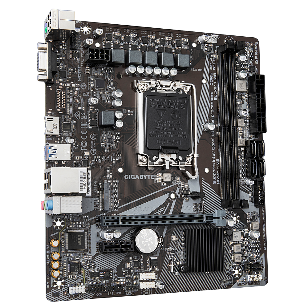 Gigabyte H610M H V2 (H610,S1700,mATX,DDR5)