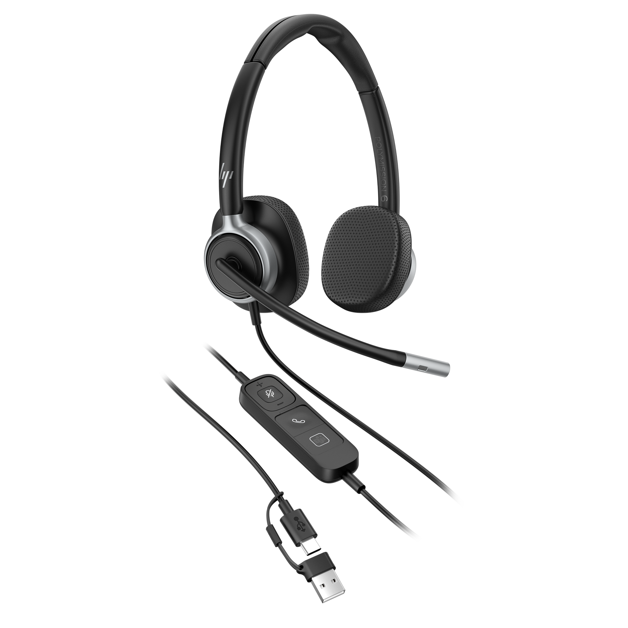 Poly Mission 615 Mono Teams USB-C/A