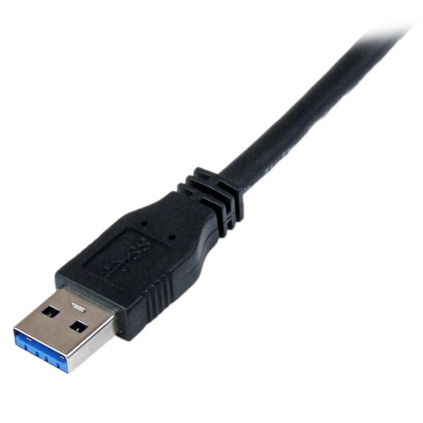 StarTech.com USB 3.0 SuperSpeed Kabel A-Micro B 1 m schwarz