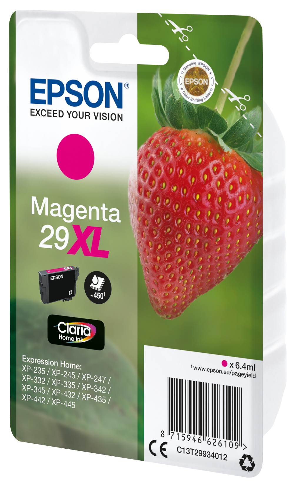 EPSON 29XL / T2993XL (Erdbeere) magenta Druckerpatrone