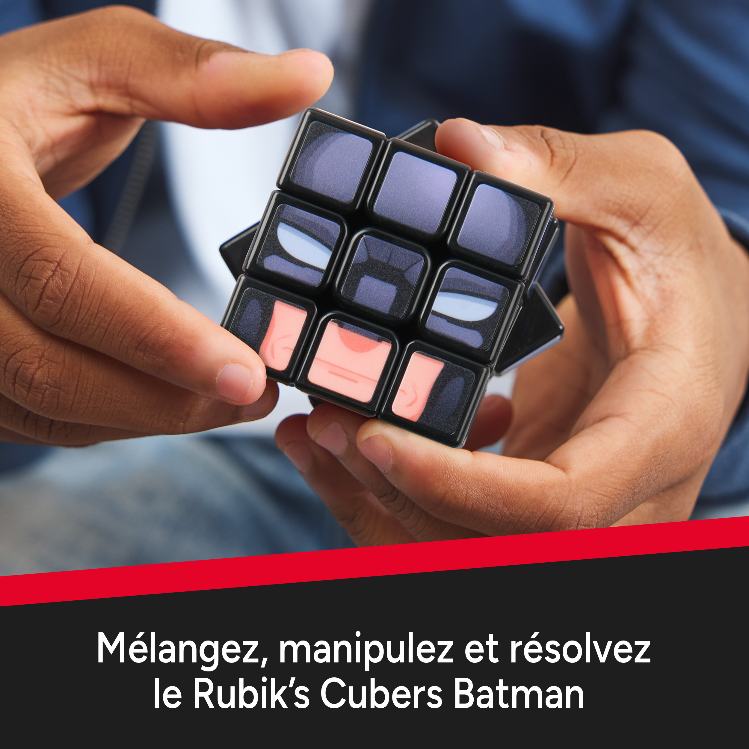 Rubik''s - Cubers 3x3 Batman, Geschicklichkeitsspiel
