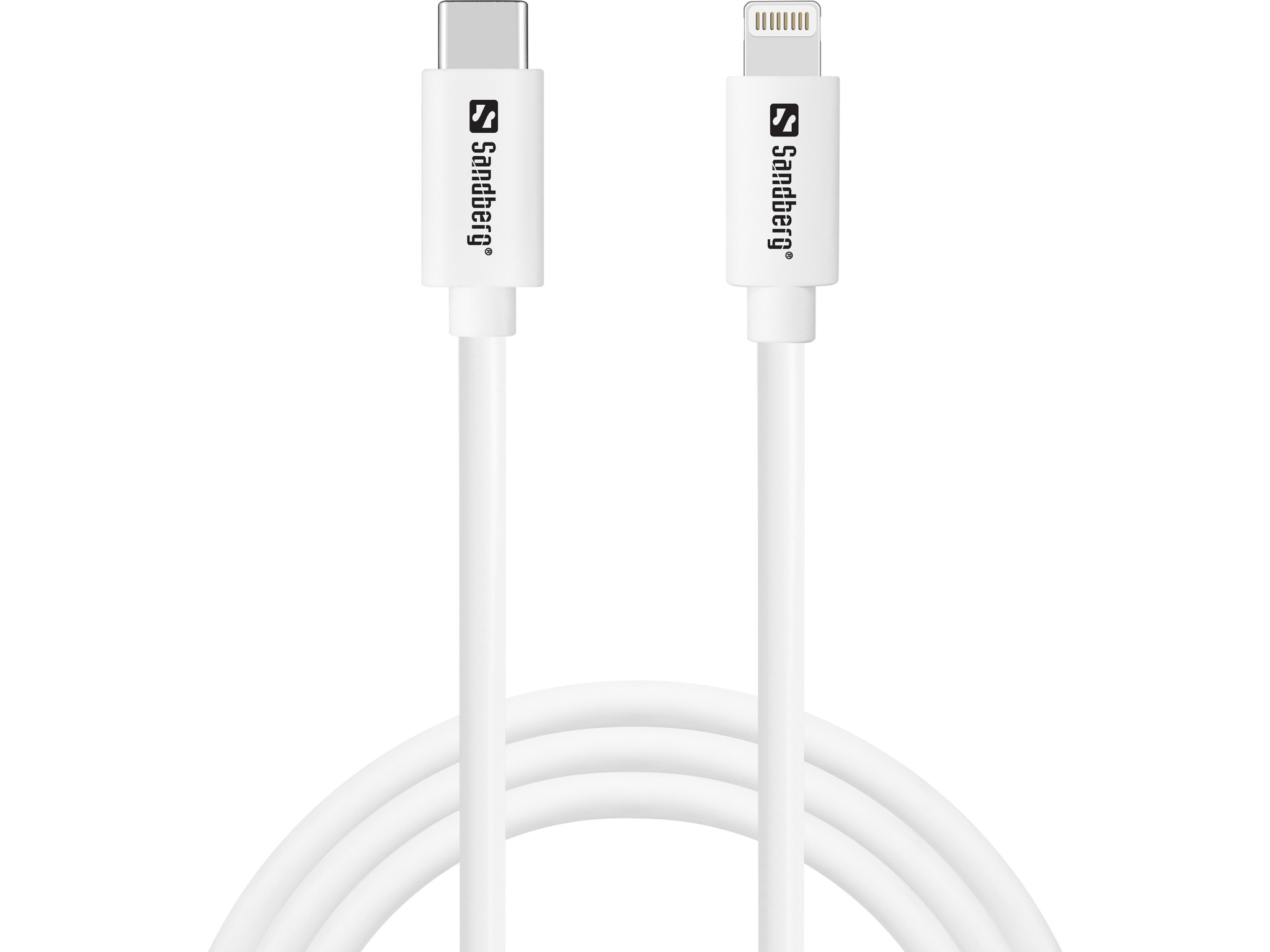 SANDBERG USB-C AC Charger 20W +Lightning 1M