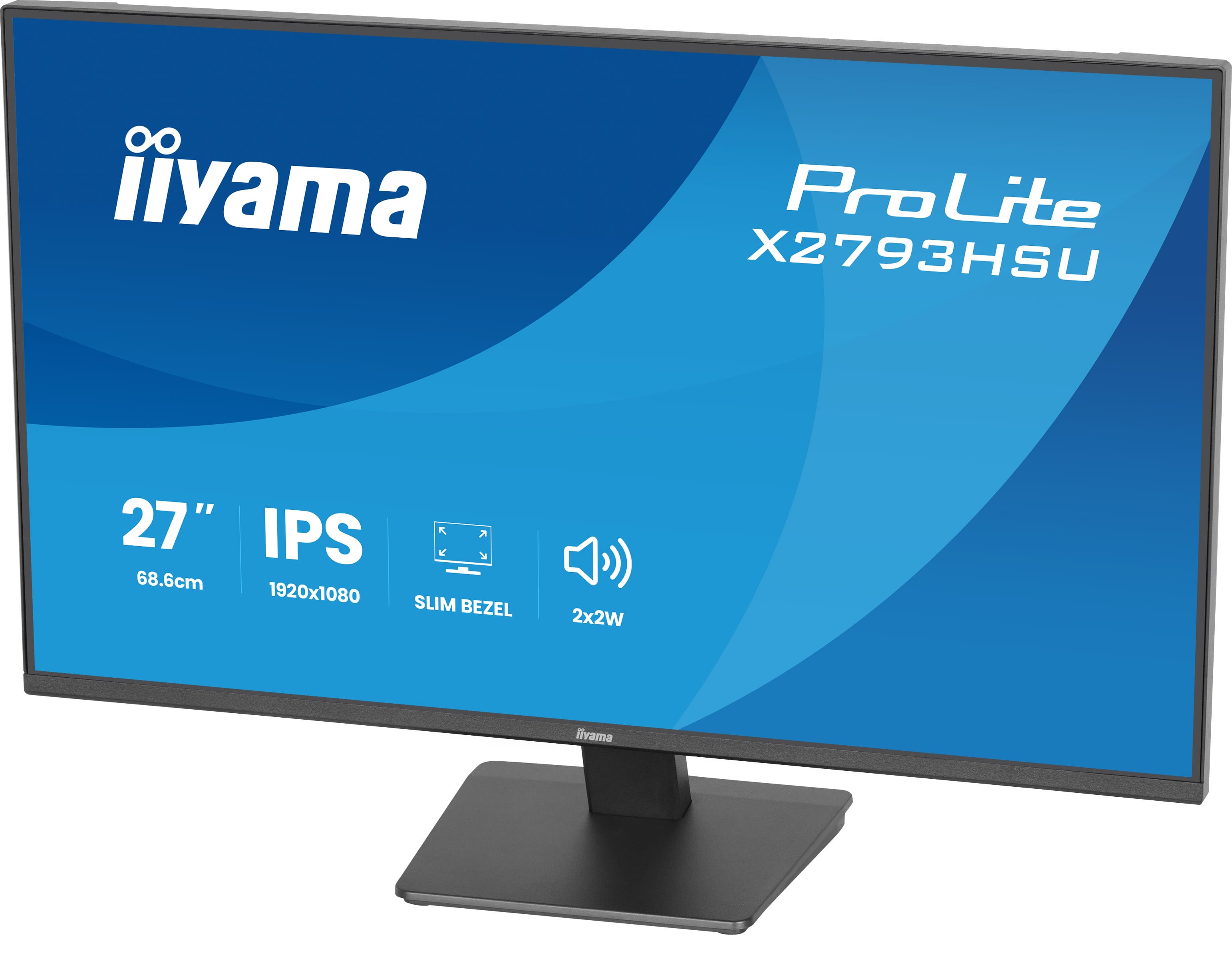 IIYAMA 68.6cm (27) X2793HSU-B1 16:9 HDMI+DP+2xUSB IPS