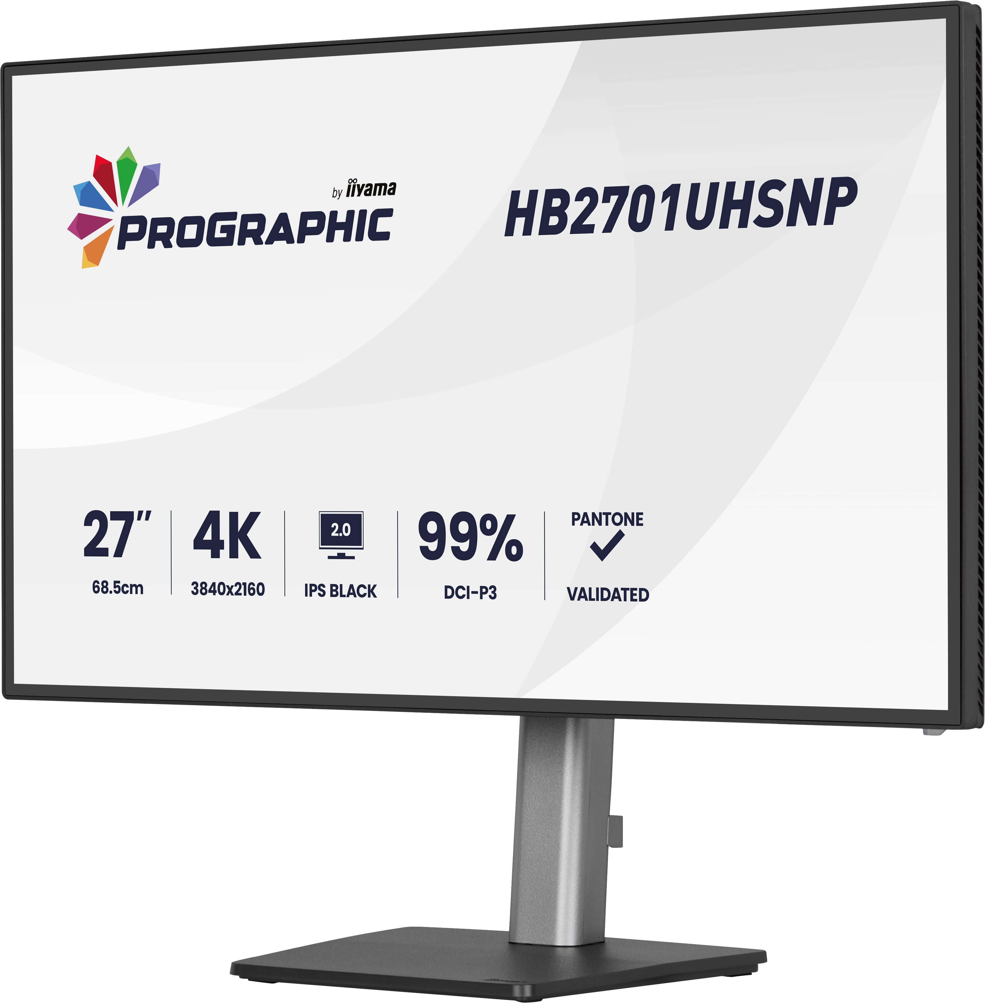 HB2701UHSNP-B1 27IN ULTRA THIN 3840X2160 4MS 3000:1 HDMI/USB