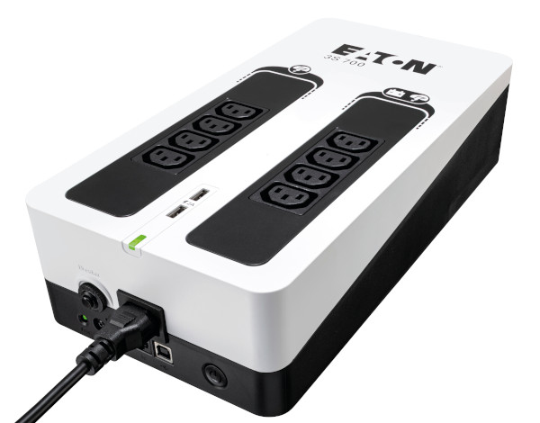 EATON 3S 700 IEC LINE PRISES IEC PORT USB