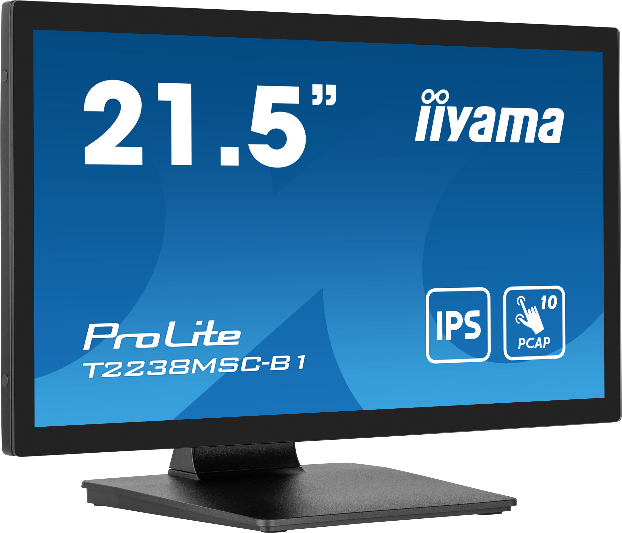 T2238MSC-B1 21.5IN IPS 10P TOUC 1920X1080 525CD DP HDMI SPEAKER
