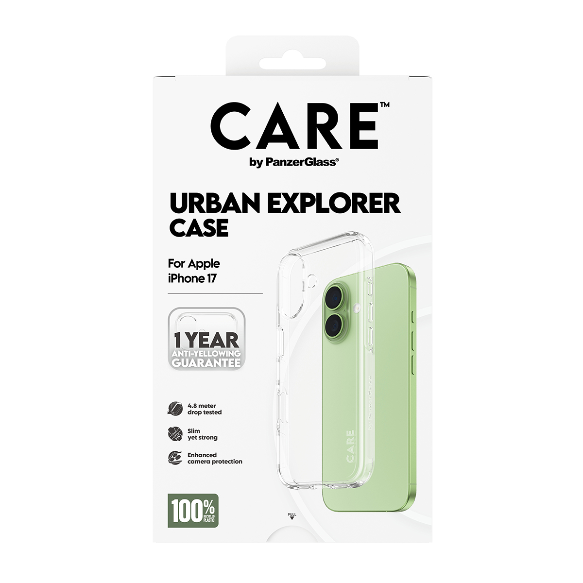 CARE BY FLAGSHIP CASE TRANSPARE EXPLORER W. CLEAR FRAME IPHONE 1