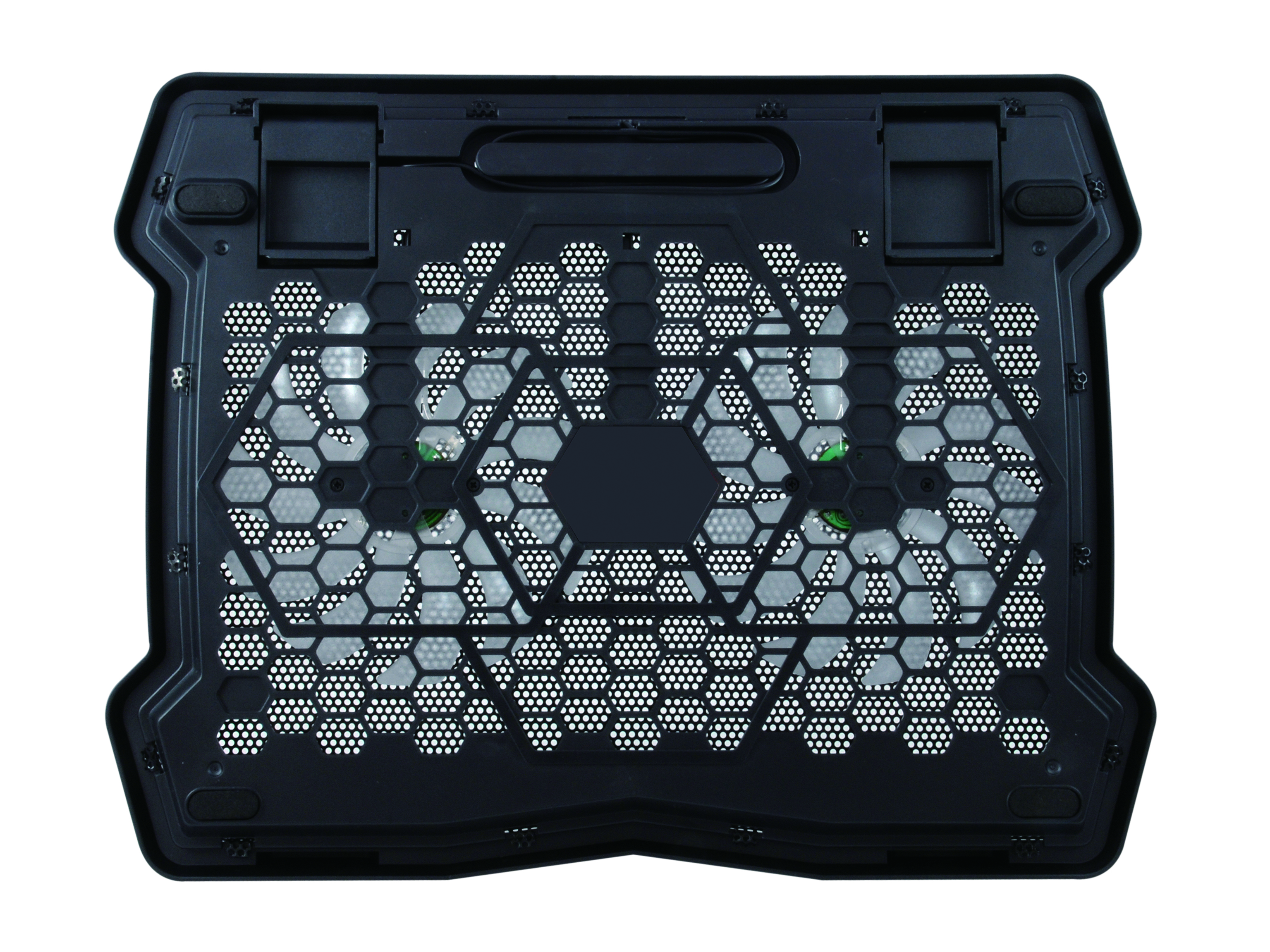 CONCEPTRONIC 2-Fan USB-A2.0 Laptop-Kühlpad 5Kg 15.6 sw