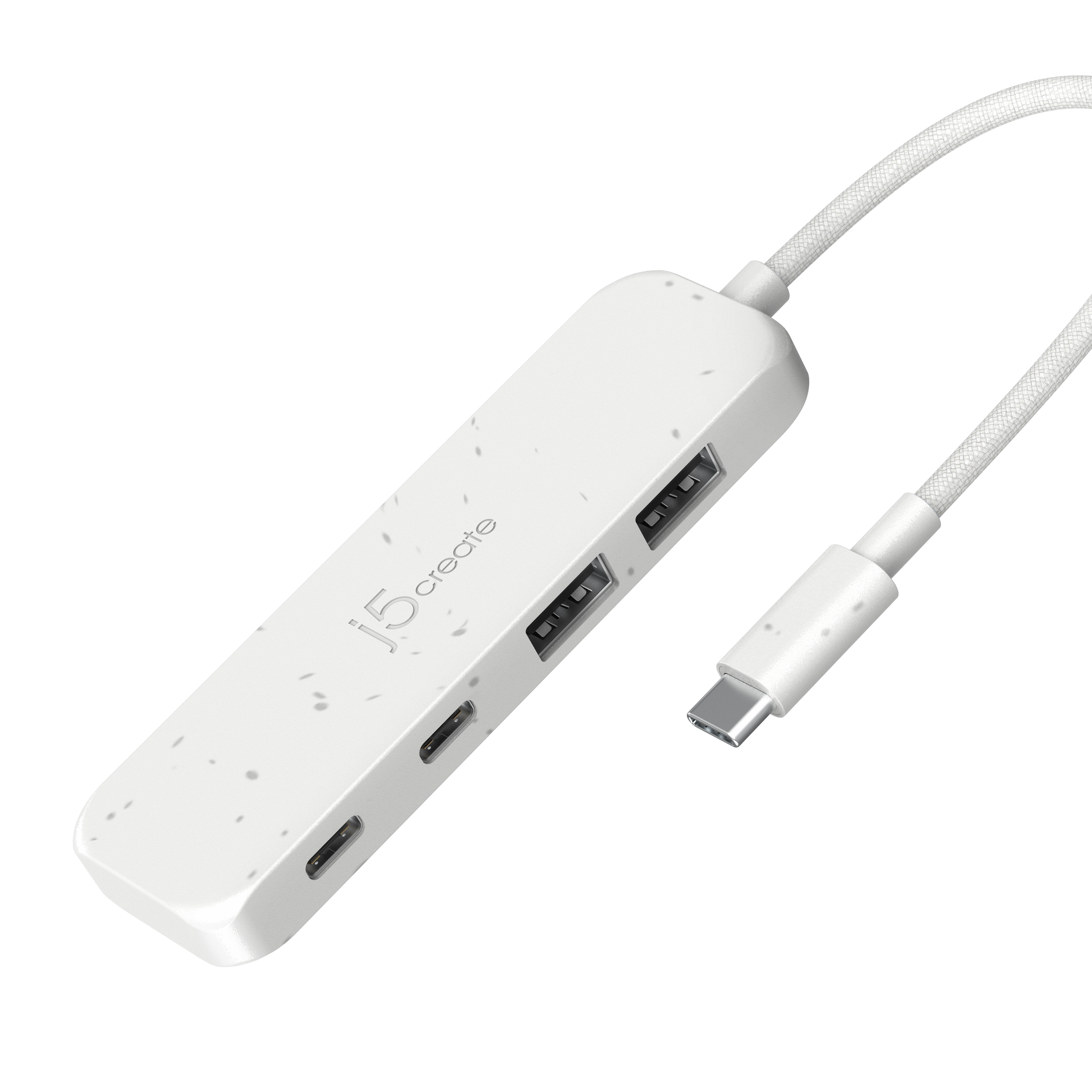 ECO-FRIENDLY USB-C TO 4-PORT TYPE-C TYPE-A GEN 2 HUB