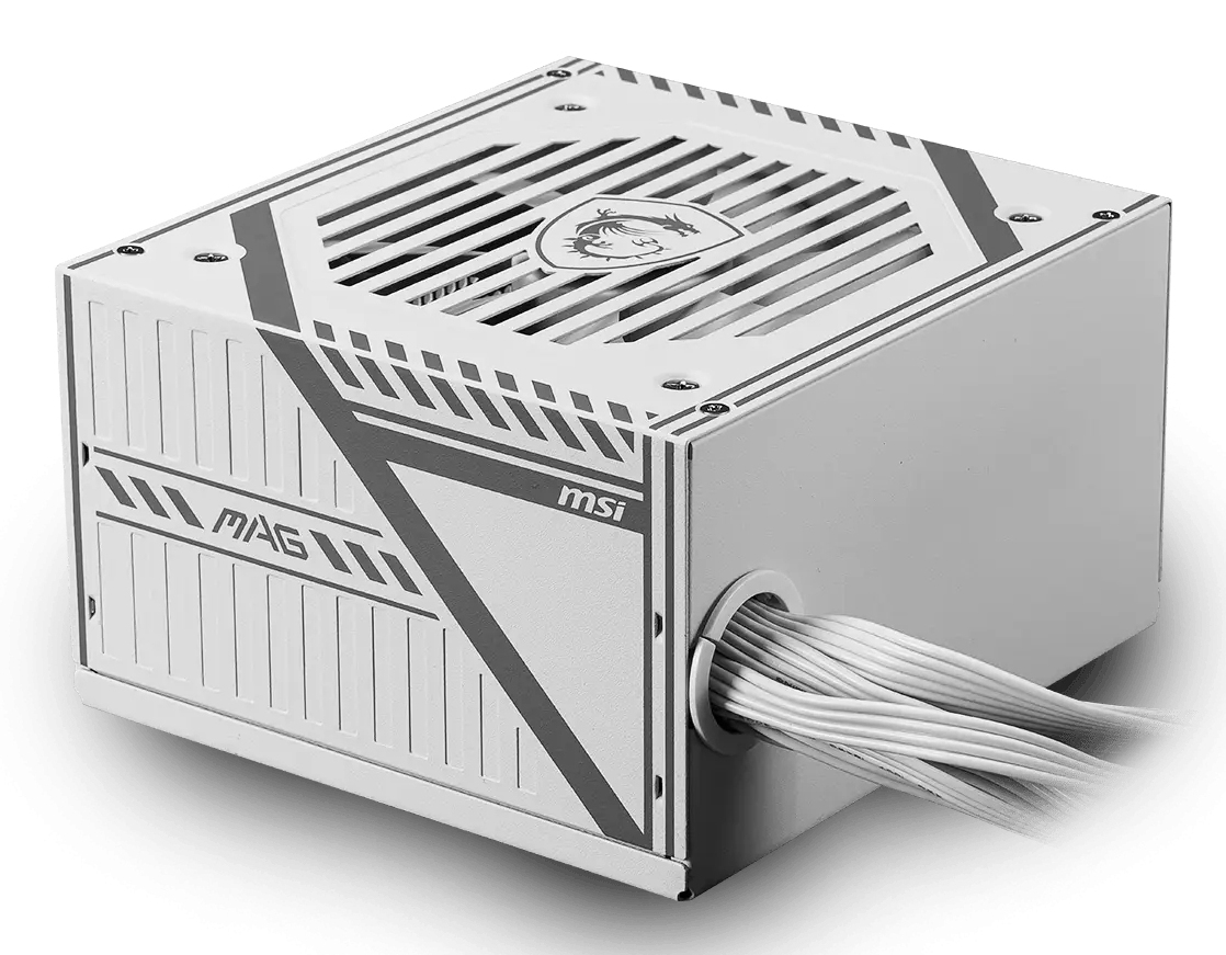 PC- Netzteil MSI MAG A650BNL 650W 306-7ZPAX27-HH9 White Bronze