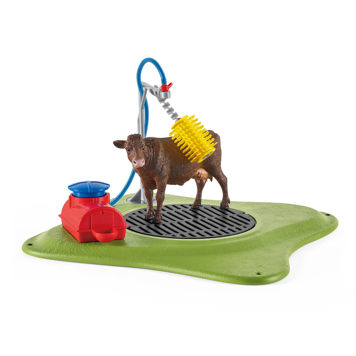 Schleich® Farm World 42529 Kuh Waschstation Spielfiguren-Set