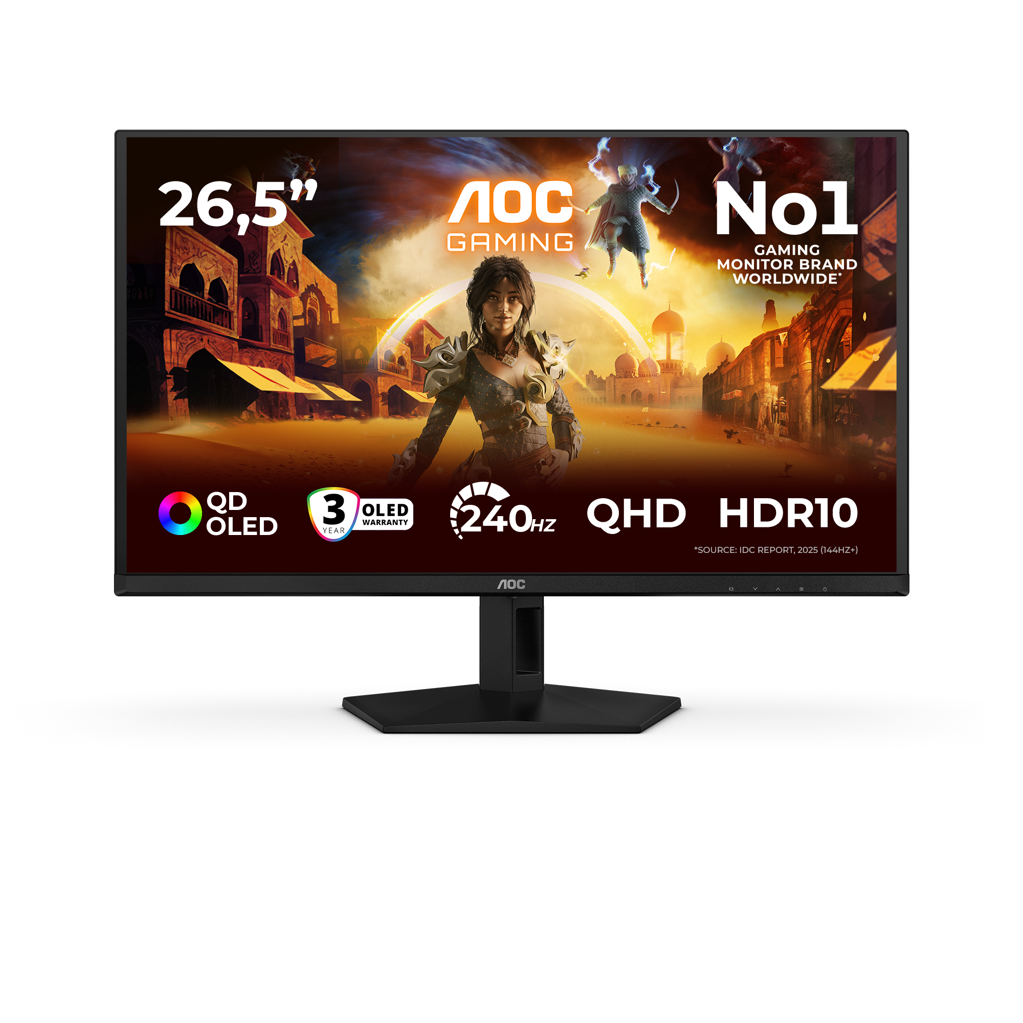 AGON Q27G41ZDF QD-OLED, Gaming-Monitor