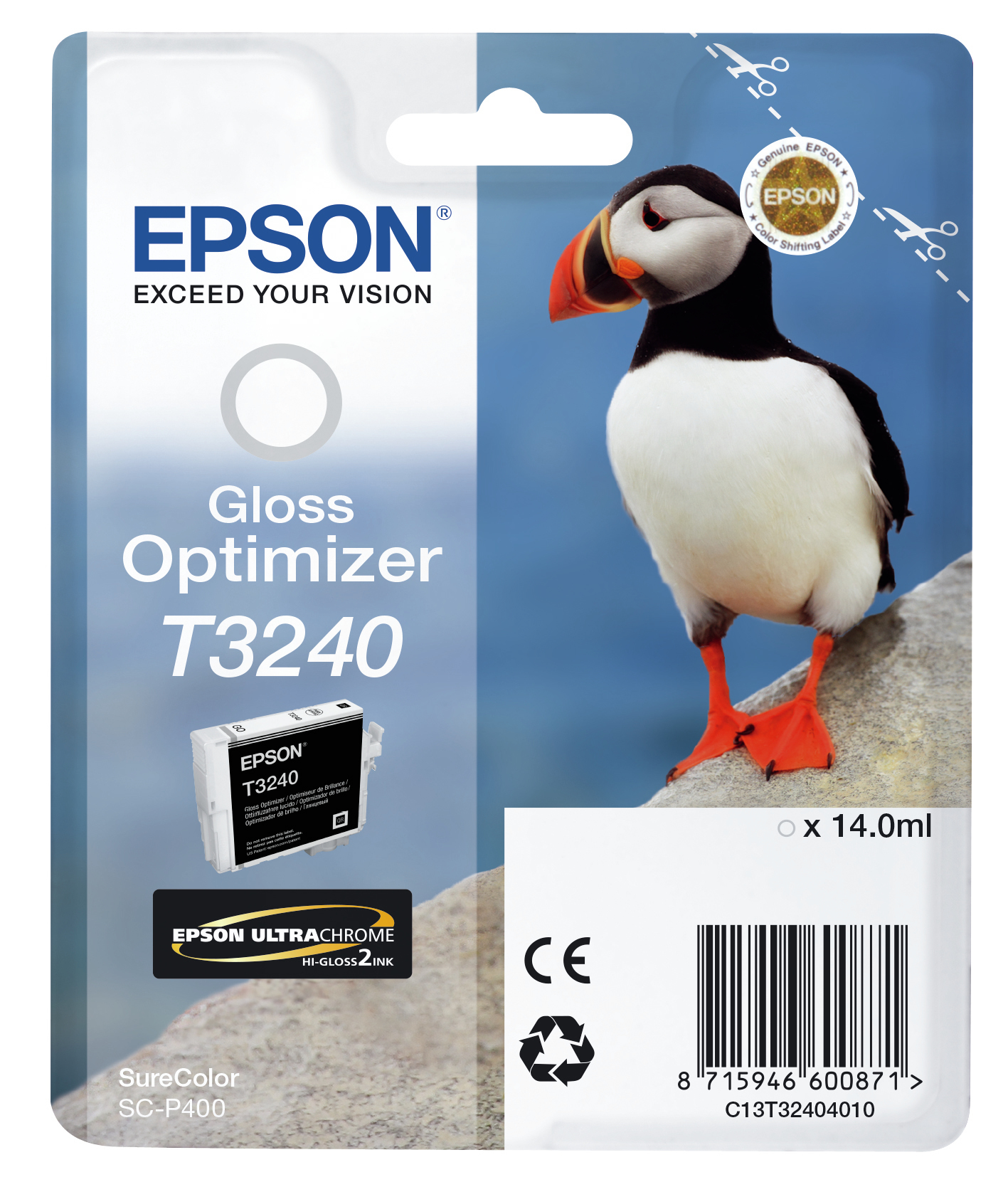 Tinte Gloss Optimizer C13T324040