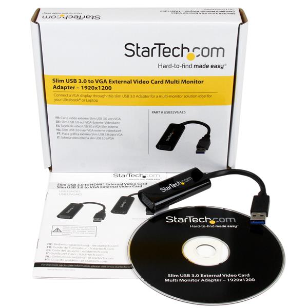 SLIM USB 3.0 VGA VIDEO ADAPTER IN