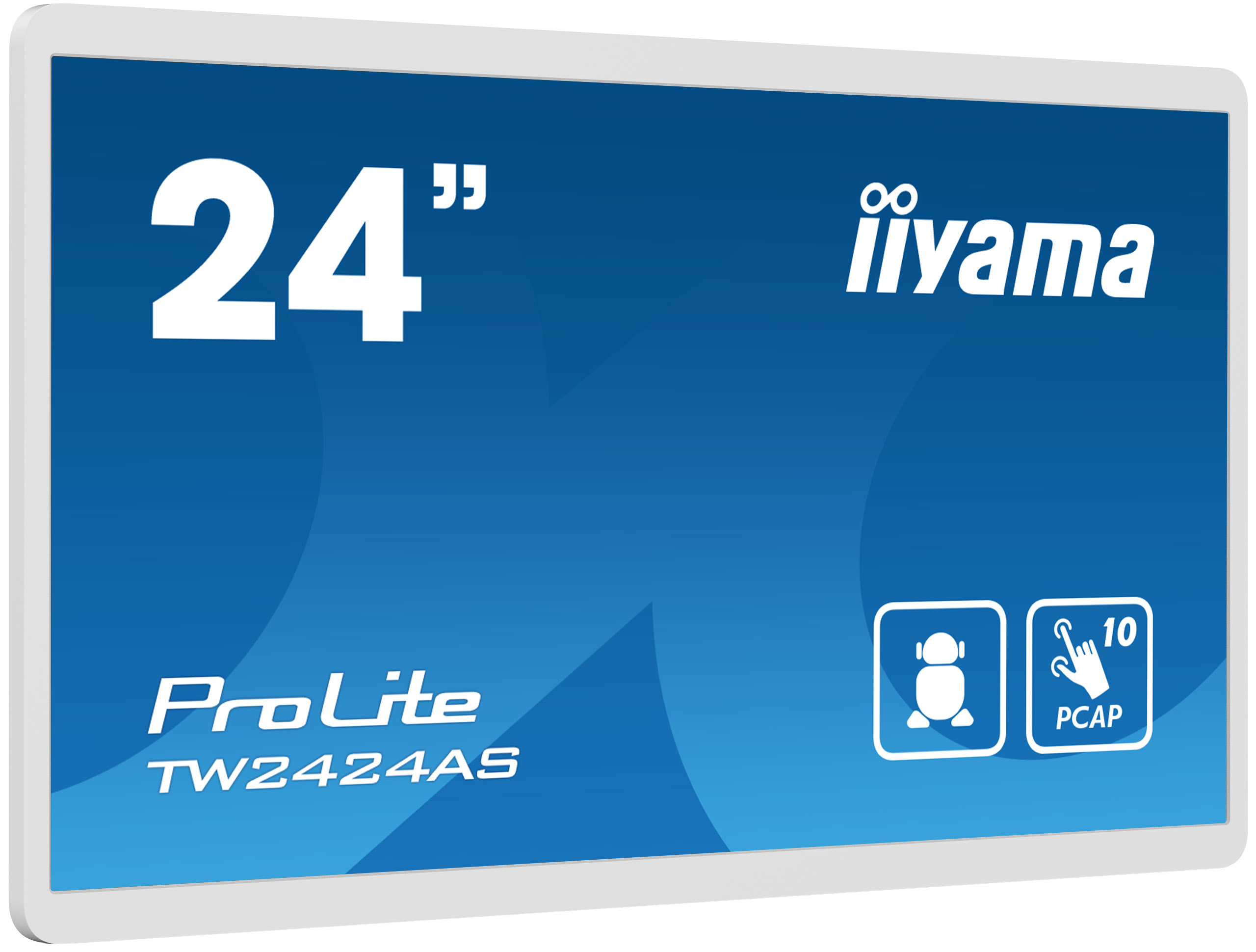 TW2424AS-W1 24IN VA ANDROID OS MNTR 1920X1080 250CD/M2 10PTOUCH
