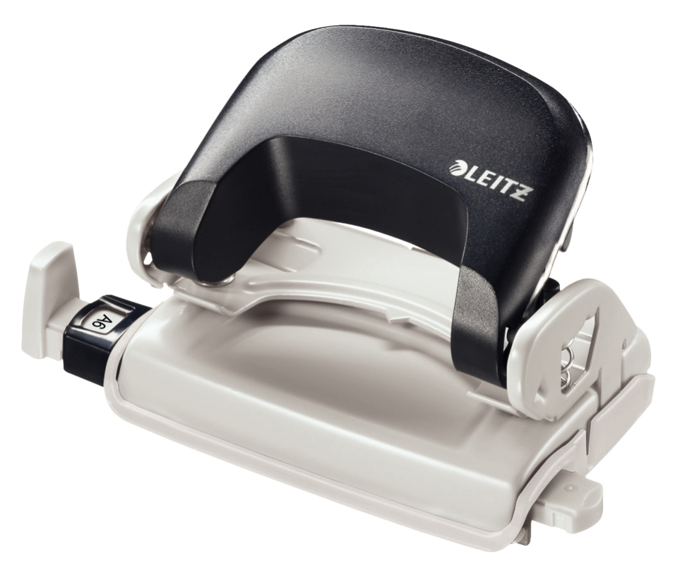 LEITZ Locher NeXXt Mini 5058 schwarz, 1 St.