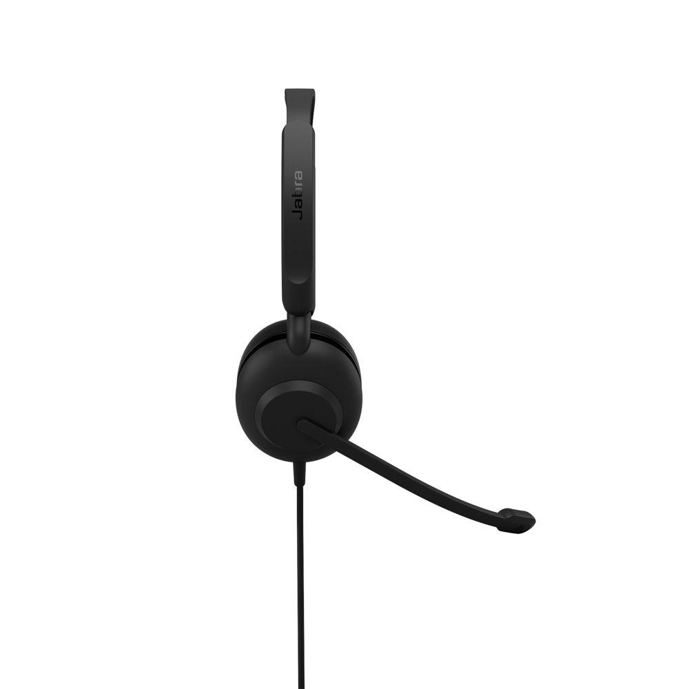 JABRA EVOLVE 10 STEREO USB-A LEATHERETTES BLK