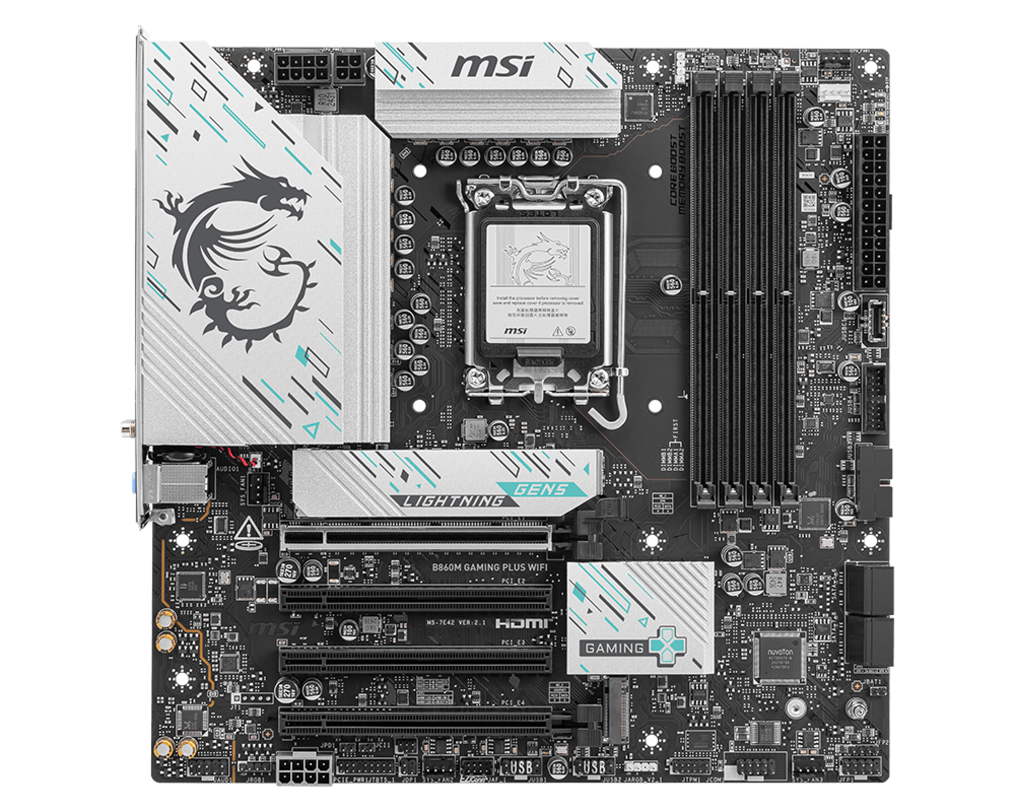 MSI B860M GAMING PLUS WIFI (1851)