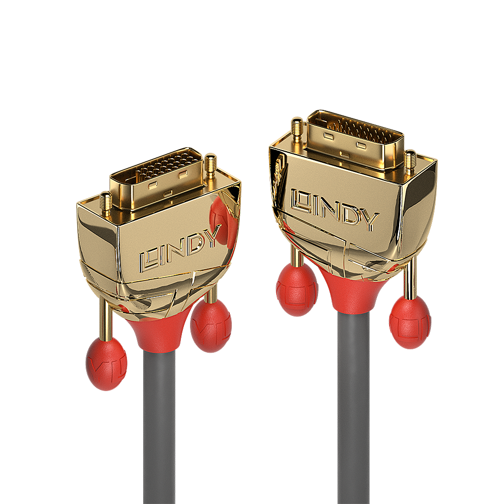 0.5M DVI-D DUAL LINK KABEL GOLD LINE
