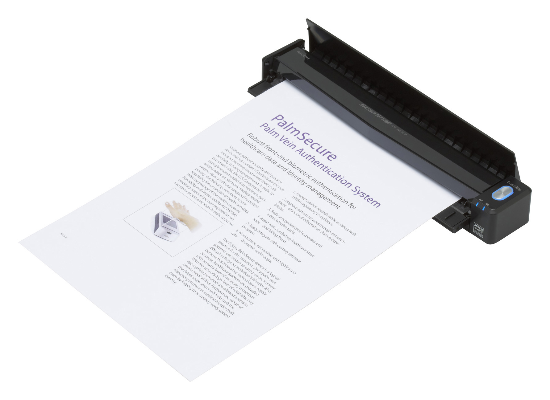 SCANSNAP IX100 A4 DOCUMENT SCANNER