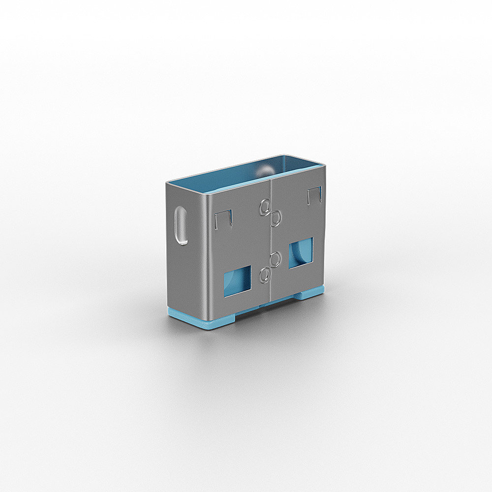 LINDY USB Typ A Portschlösser 10xBlau Erweiterung für 40452