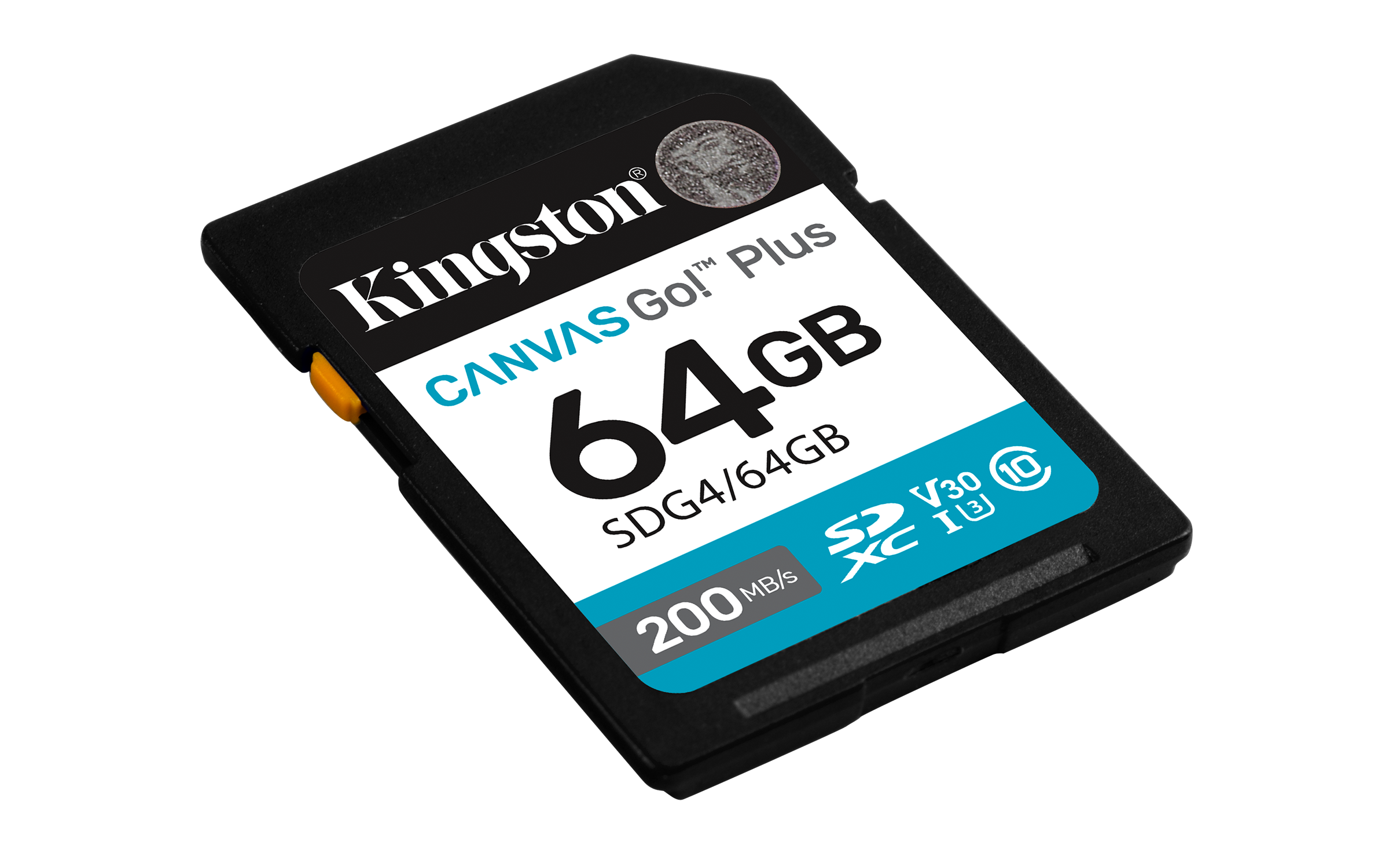64GB SDXC CANVAS GO PLUS 200R GEN4 C10 UHS-I U3 V30 200MB/S