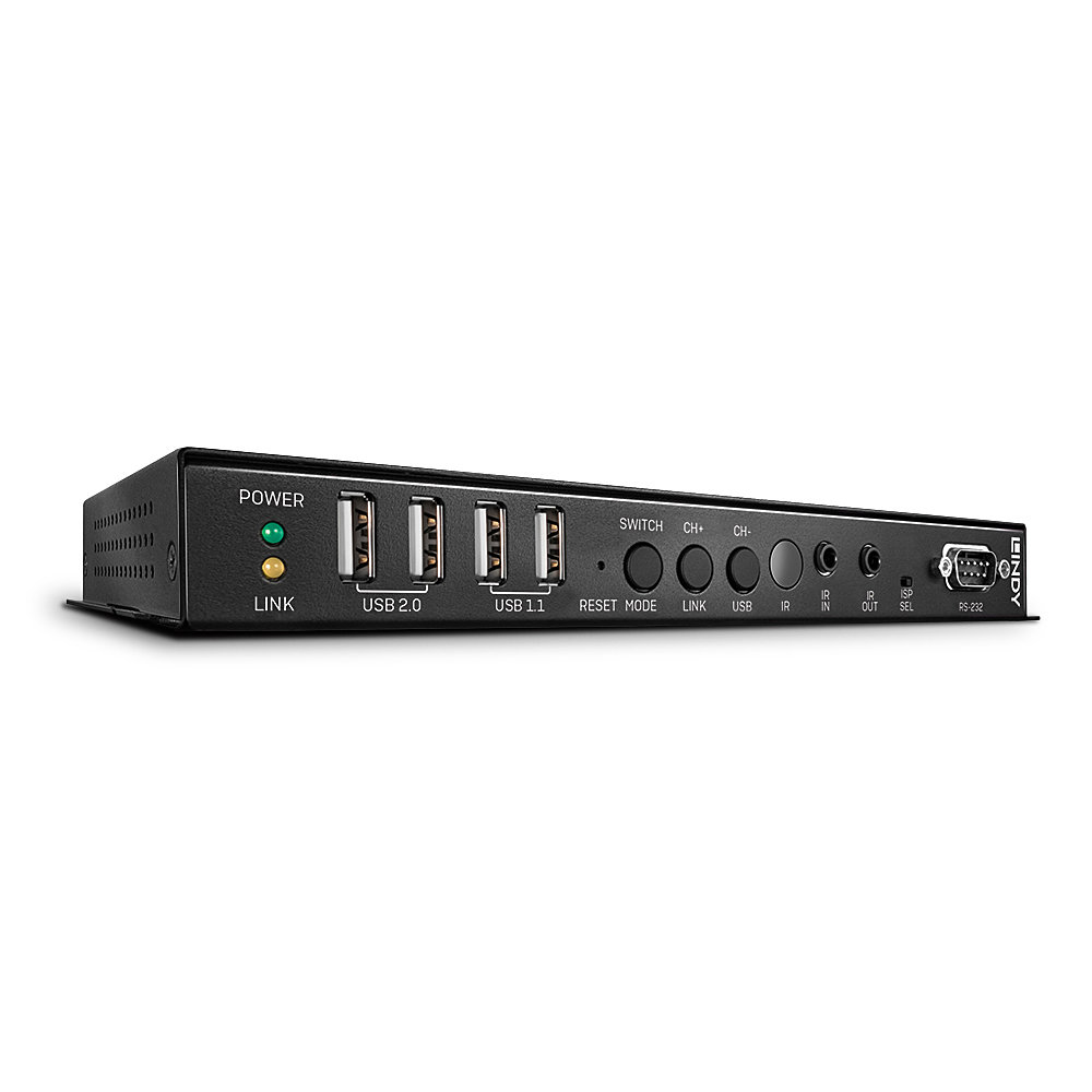 4K HDMI USB OVER IP EXTENDER - ECEIVER