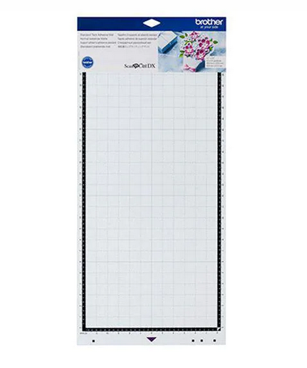brother CADXMATSTD24 Schneidematte für Schneideplotter normal klebend 305 x 610 mm (12 x 24 Zoll) für 0,3 - 1,5 mm dickes Material, 1 St.