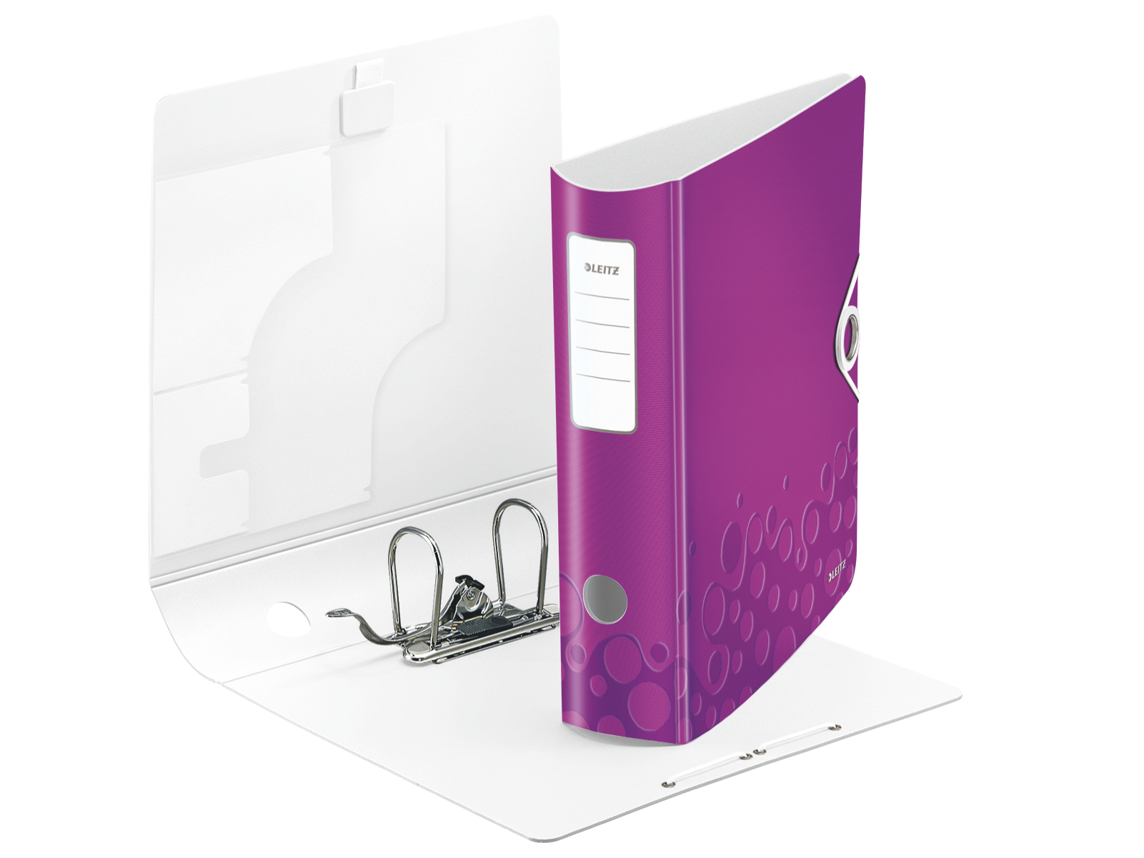 LEITZ Active WOW 1106 Ordner violett Kunststoff 8,2 cm DIN A4, 1 St.
