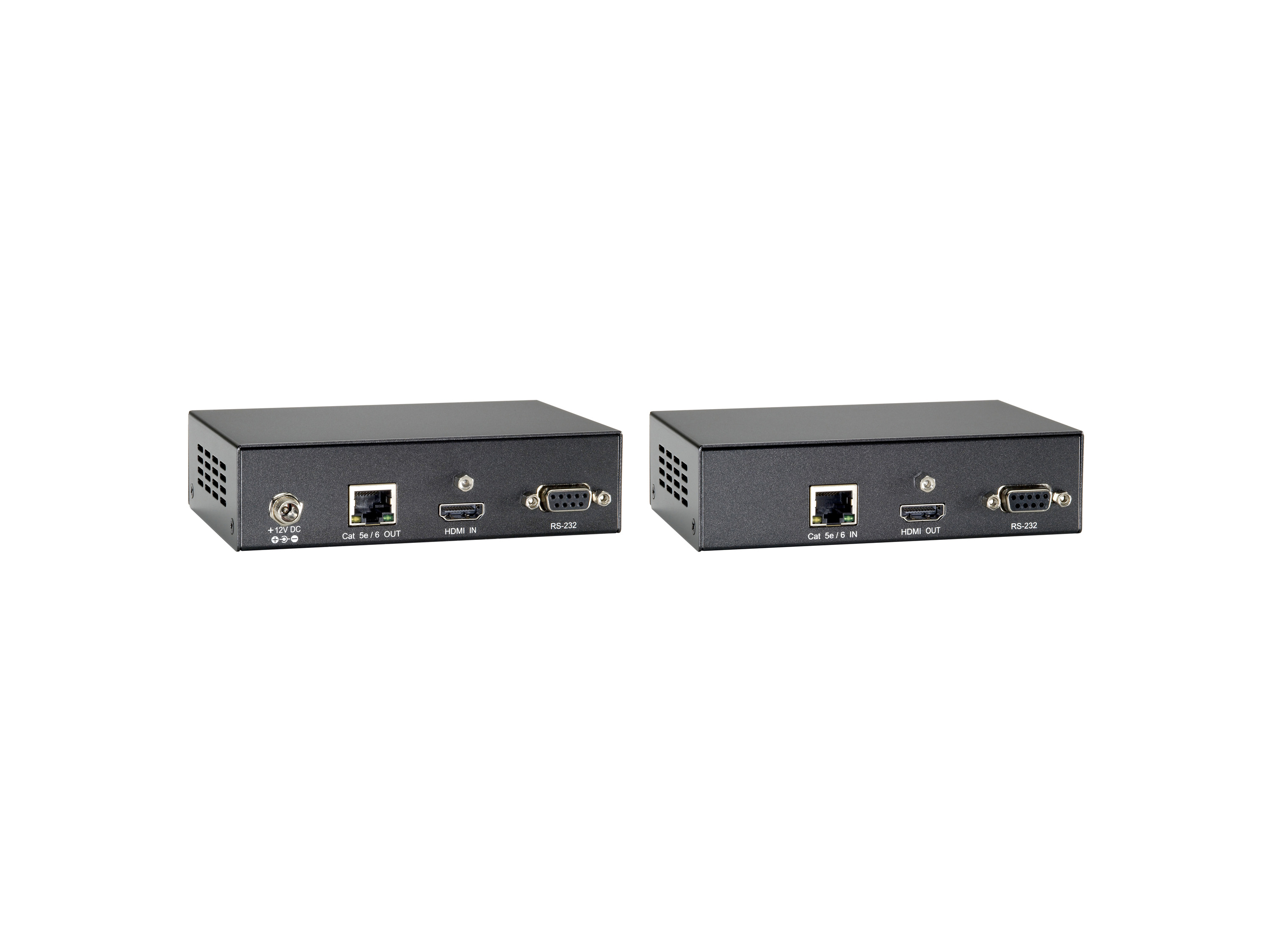 LevelOne HDMI Extender Cat5 HDBaseT 4K/30Hz 100.00m schwarz