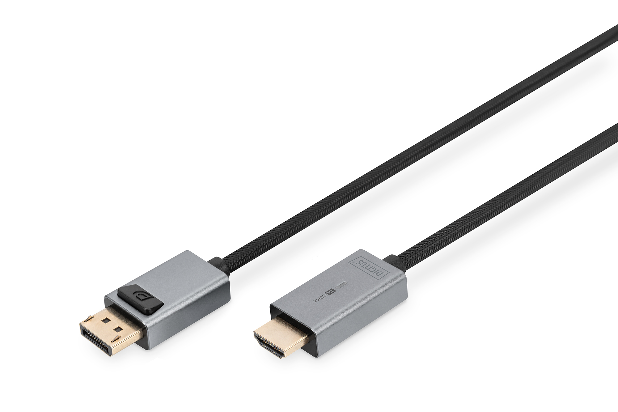 DIGITUS DisplayPort Adapterkabel DP - HDMI A St/St 1,8m 4K