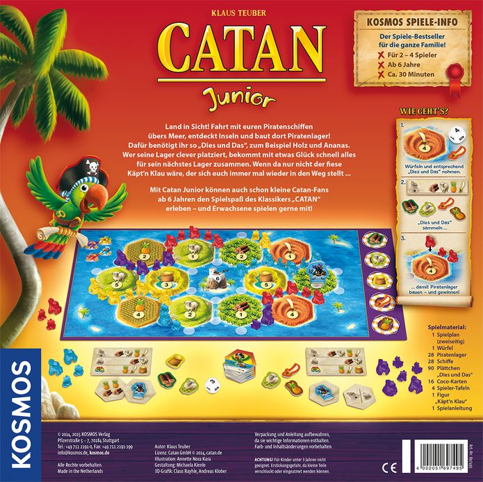 CATAN Junior, Brettspiel