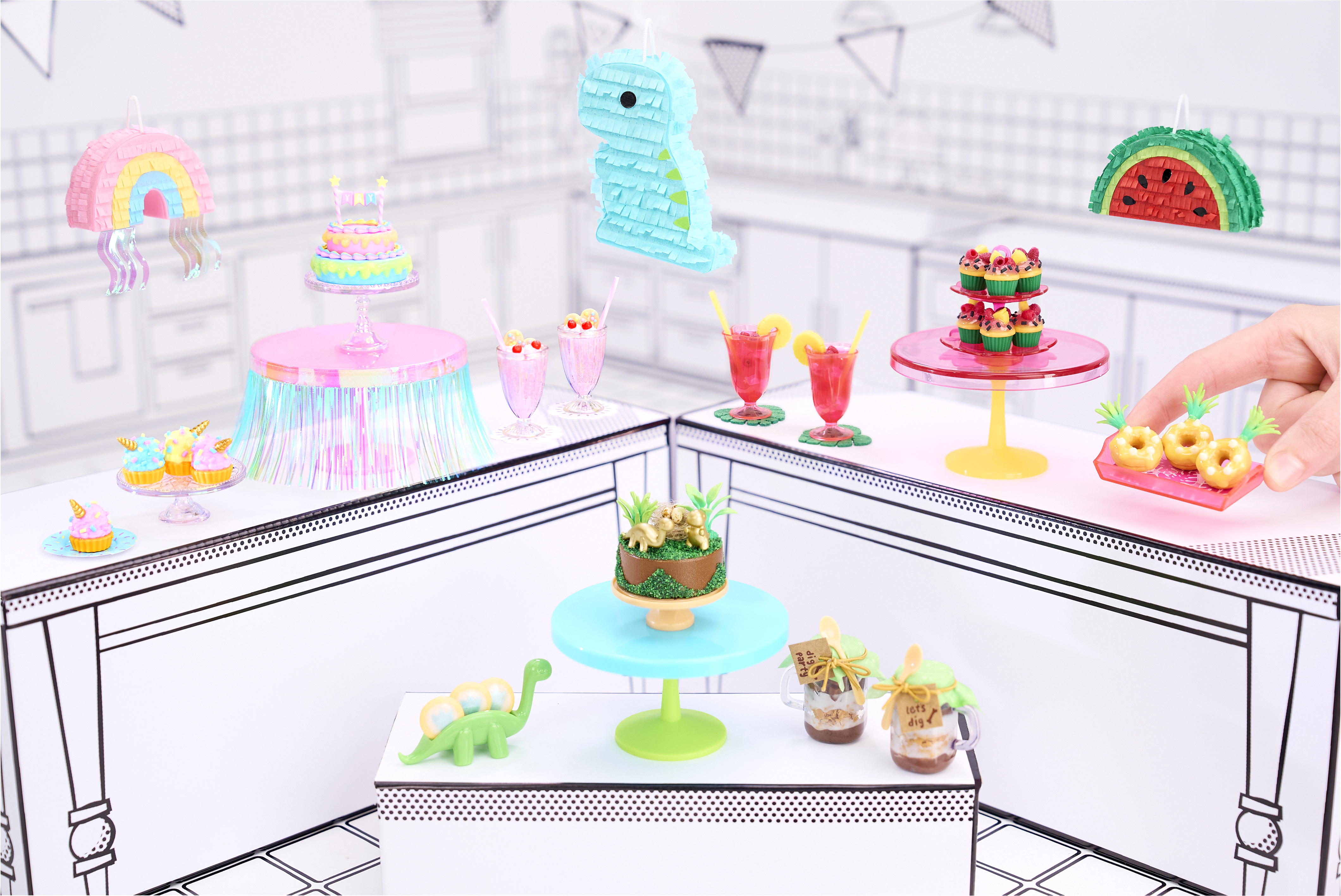 MGA''s Miniverse - Make It Mini Party Mini Collectibles, Basteln