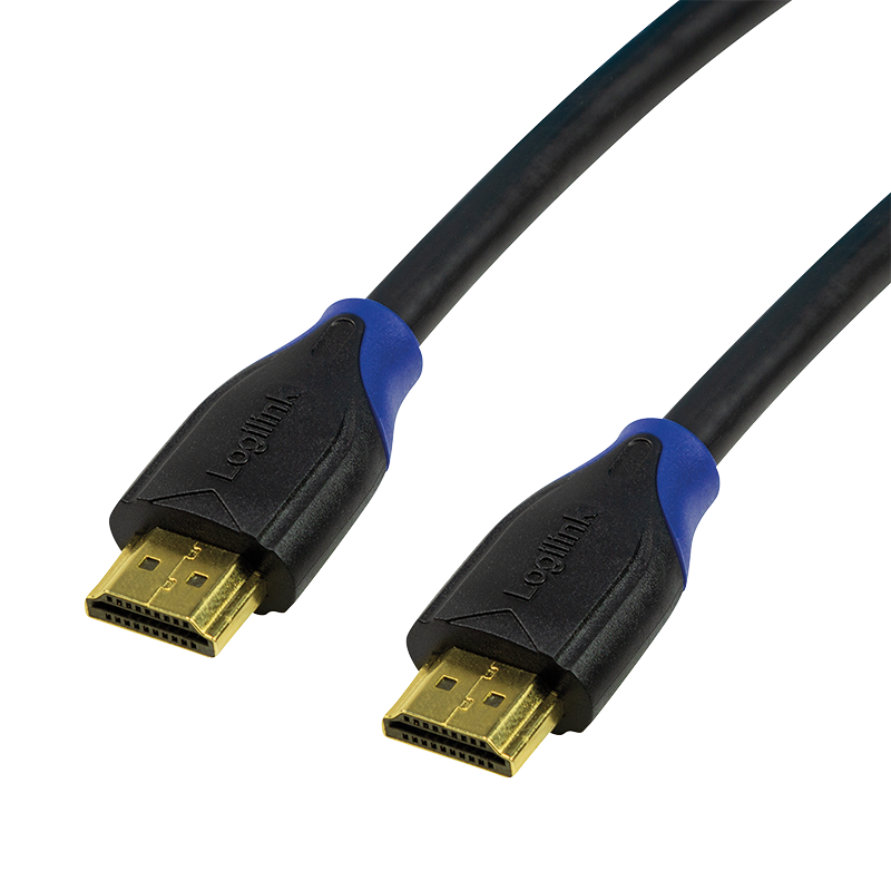 Logilink HDMI-Kabel Ethernet High Speed, 4K2K/60Hz,2.00m sw. bulk