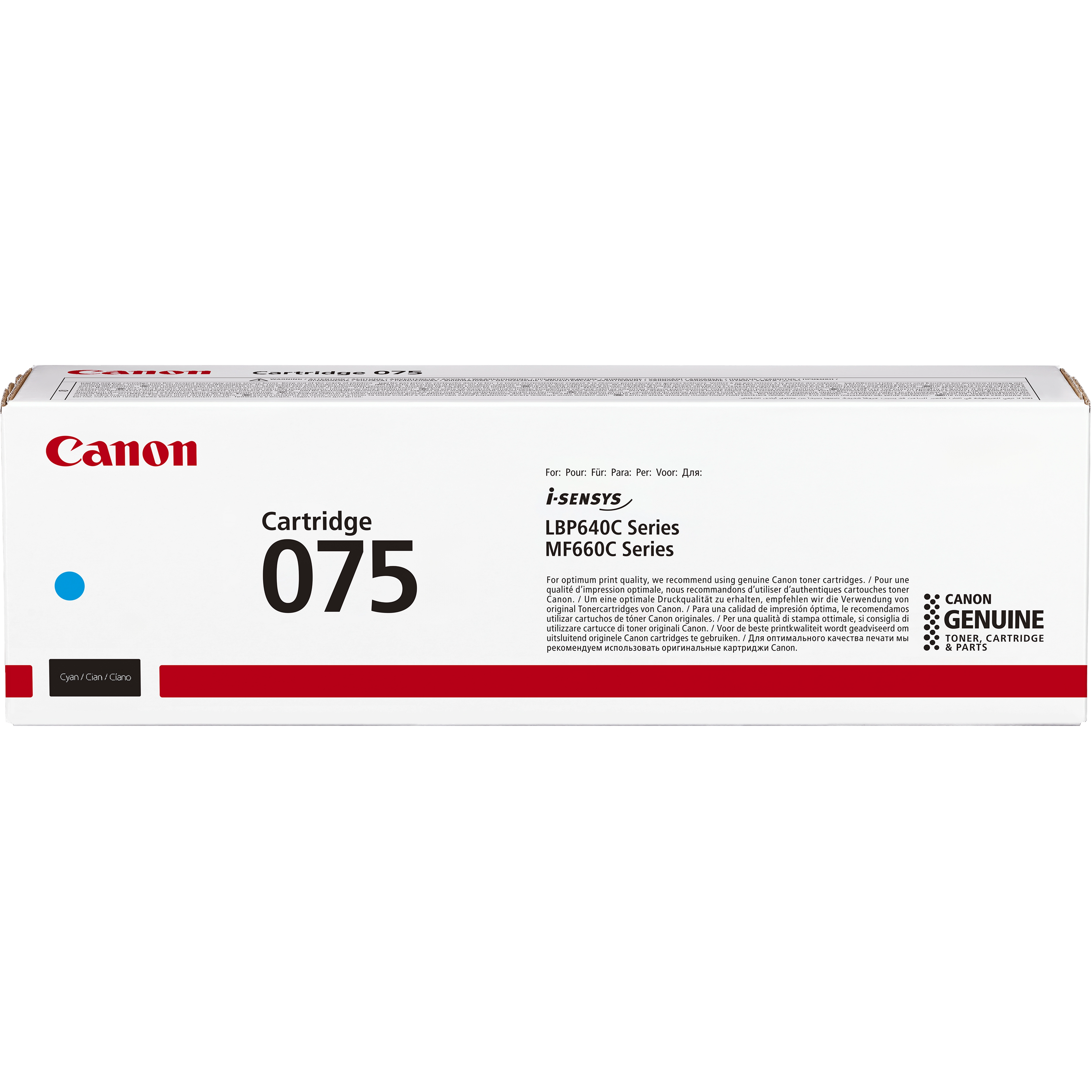 Canon 075 C cyan Toner