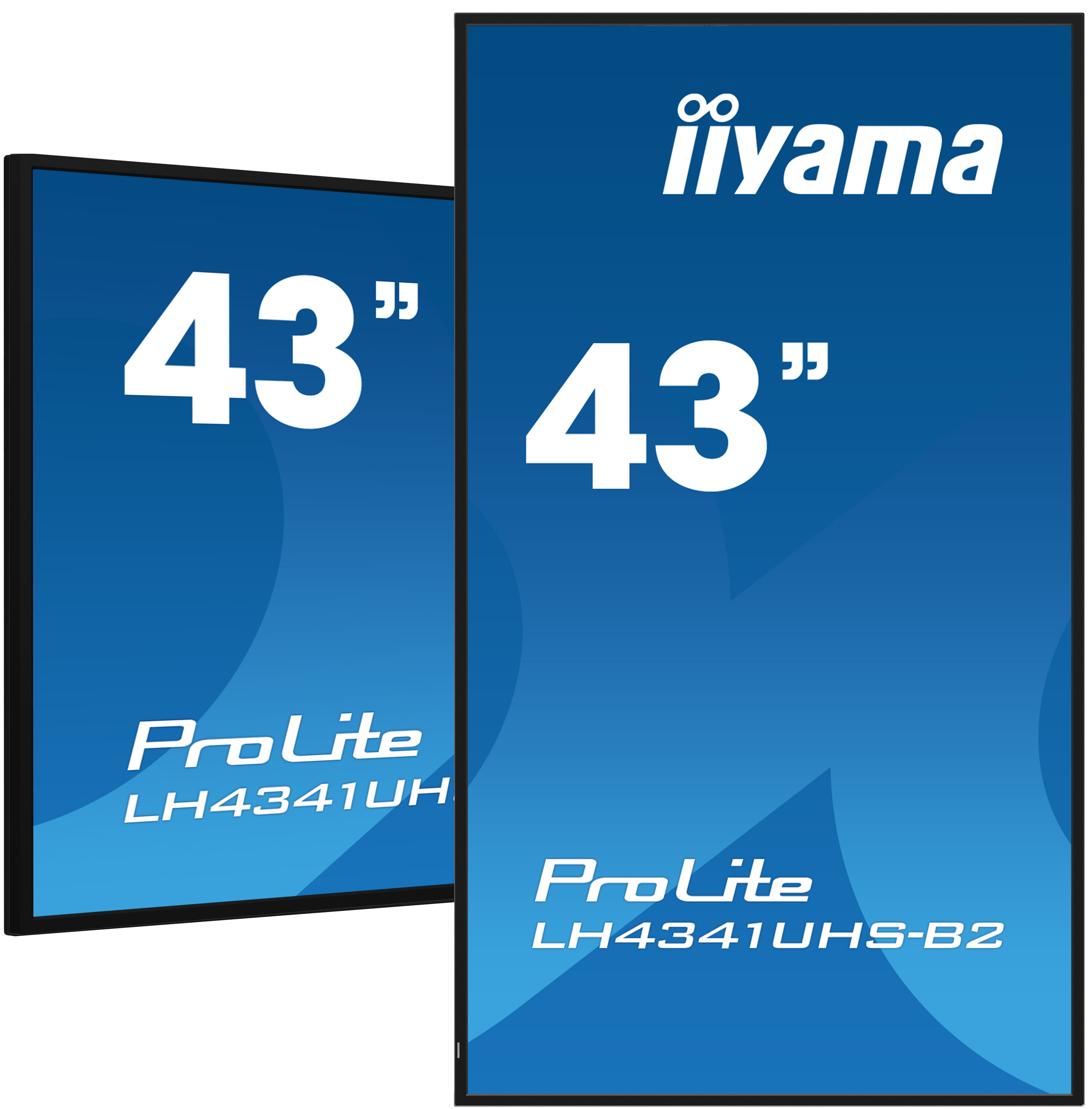 43IN 3840X2160 4K UHD IPS 1 HAZ VGA HDMI 500CD/QM MEDIA PLAY USB