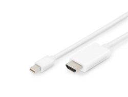 DIGITUS DisplayPort Adapterkabel mini DP->HDMI A St/St 8K 2m