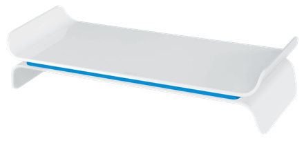 LEITZ Monitorständer Ergo WOW weiß, blau