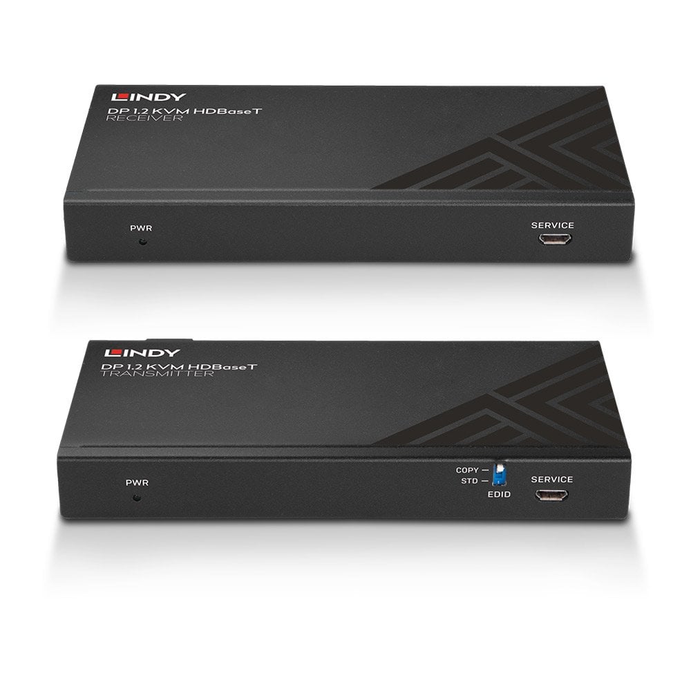 LINDY 150m Cat.6 DisplayPort 1.2 USB IR&RS-232 HDBaseT KVM Extender