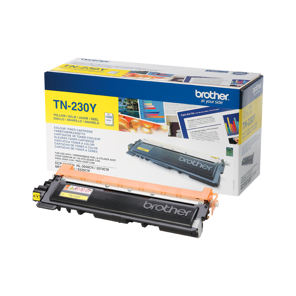 TN-230Y TONER CARTRIDGE YELLOW F/ HL-3040CN.3070CW MFC-9120CN