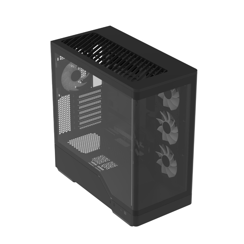 AeroCool Geh Midi P500A Black ACCS-P500A-001