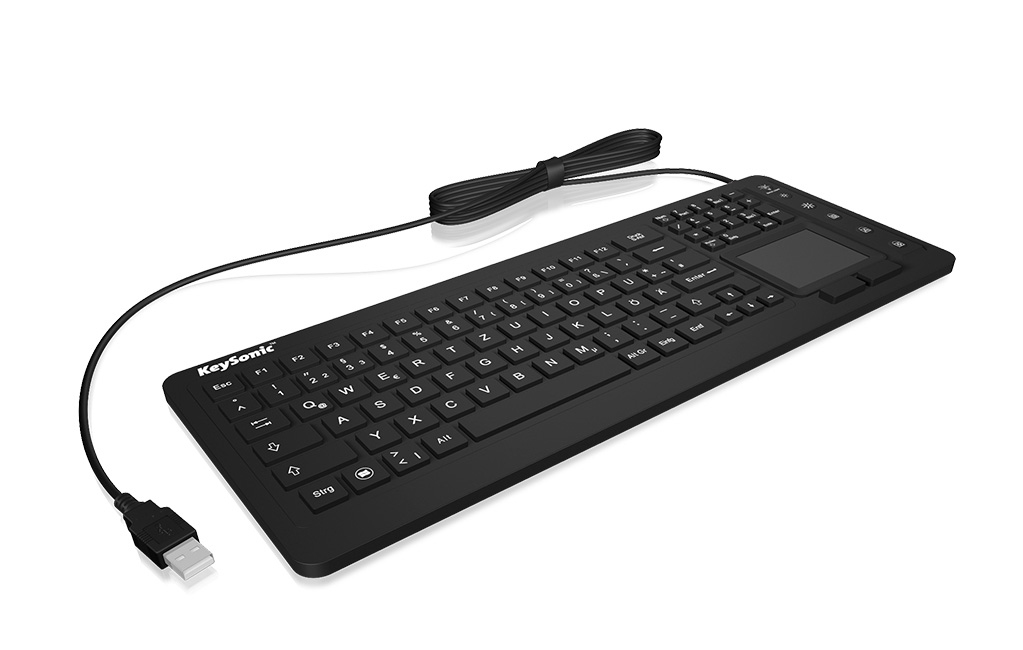 KeySonic Industrie-TAS Touchpad, IP68, BK, KSK-6231 INEL(DE)